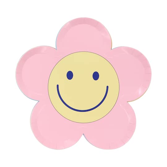 7" Smiling Flower Dinner Plates, 8ct. by Celebrate It™